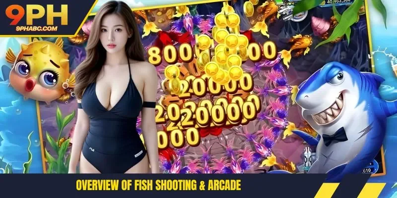 Overview of fish shooting & arcade
